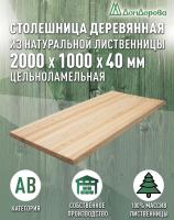 Столешница прямоугольная листв. кат. АВ 2000 х1000 х 40