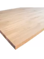 Мебельный щит дуб кат. А цельный 3000 х 600 х 16