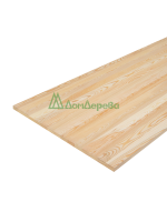 Мебельный щит лиственница кат. Экстра цельный  800 х 200 х 20