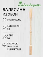 Балясина хв. 50 х 50 х 0,9 граненая симметрия