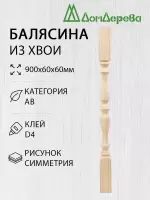 Балясина хв. 60 х 60 х 0,9 симметрия