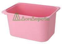 Контейнер розовый Труфаст Trofast большой 42х30х23