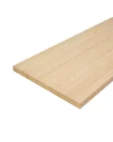 Мебельный щит лиственница кат. А цельный 3000 х 600 х 18