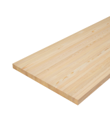 Мебельный щит лиственница кат. А цельный  900 х 600 х 18