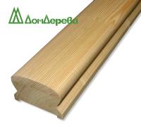 Поручни кат. Экстра клеено-сращ. лиственница 47 х 65 х 3,0
