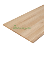 Мебельный щит дуб кат. Рустик цельный 1100 х 675 х 25