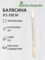 Балясина хв. 40 х 40 х 0,9 симметрия