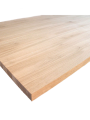 Мебельный щит дуб А цельный толщиной 35-40 мм