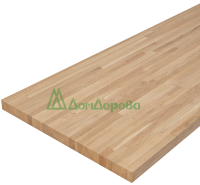 Мебельный щит дуб кат. Экстра сращ. 3500 х 600 х 40