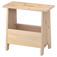 Табурет с отделением для хранения ИКЕА ПЭРЙОХАН 49х28х45