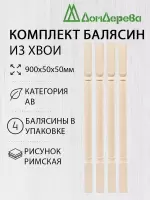 Балясина хв. 50 х 50 х 0,9 (4шт) римская