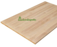 Мебельный щит ясень кат. Экстра цельный 2600 х 600 х 20