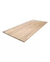 Столешница прямоугольная дуб кат.Рустик цельная 2000 х 800 х 25