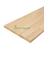 Мебельный щит лиственница кат. Экстра сращ. 2400 х 600 х 40