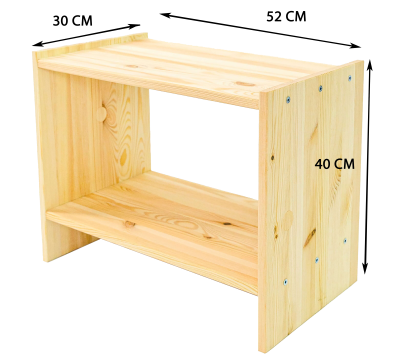 Тумба прикроватная ИКЕА РАСТ 53х30х40