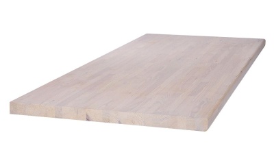 Столешница для кухни листв. покрытая маслом белого цвета 1600 х 600 х 40