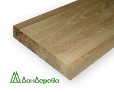 Тетива дуб кат. Экстра сращ. 50 х 300 х 3,0