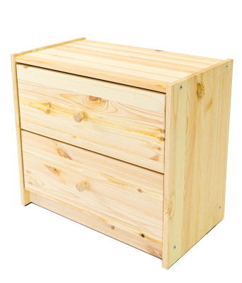 Тумба прикроватная  ИКЕА РАСТ  2 ящика 52х30х46