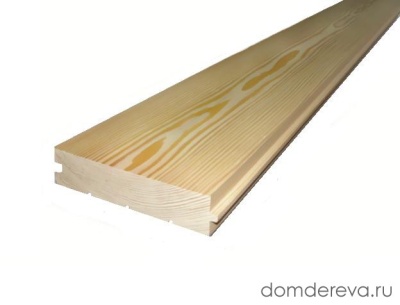 Доска пола лиственница 28 х 135 х 4,0 кат. Прима