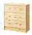 Комод ИКЕА РАСТ 3 ящика 62х30х70