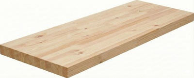 Ступень лиственница кат. А сращ. 1200 х 300 х 40