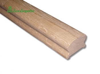 Поручни, рустик, сращ. дуб 44 х 65 х 3,0