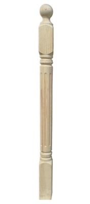 Столб лиственница 80 х 80 х 1150  римский