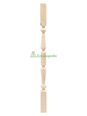 Балясина хв. 50 х 50 х 0,9 Экстра сращ.витая