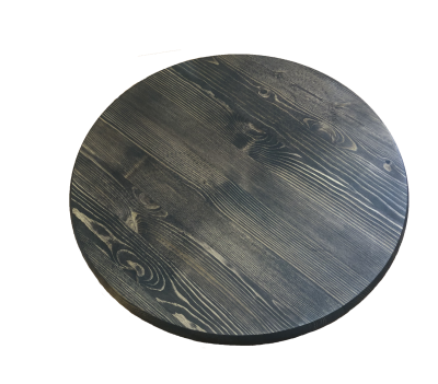 Столешница круглая хв.покрытая маслом цвет орех кат. АВ D  500 х 28