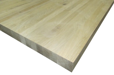 Площадка дуб 1000 х 1000 х 40  кат. Рустик цельная