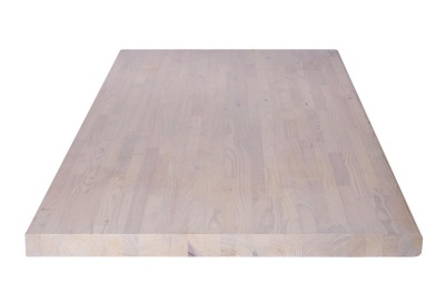 Столешница для кухни листв. покрытая маслом белого цвета 1600 х 600 х 40