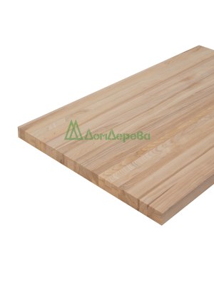 Мебельный щит ясень кат. Экстра цельный 3000 х 600 х 40