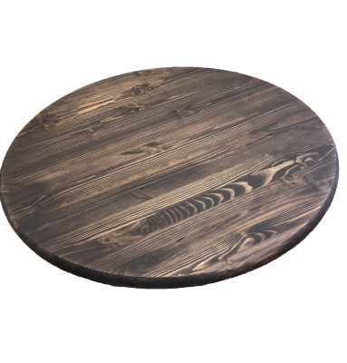 Столешница круглая хв.покрытая маслом цвет орех кат. АВ D  800 х 28