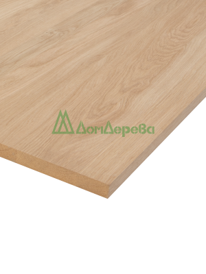 Мебельный щит дуб кат. Прайм цельный 2200 х 600 х 20