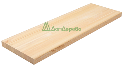 Ступень лиственница кат. А   900 х 300 х 40
