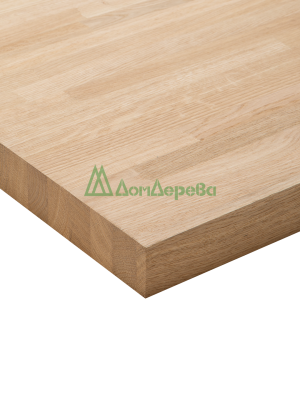 Площадка дуб 1200 х 1000 х 40 кат. Экстра сращ.