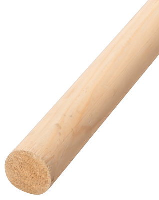 Поручень хвоя кат. Экстра сращ. 50 х 50 х 2,0 (2шт) круглый